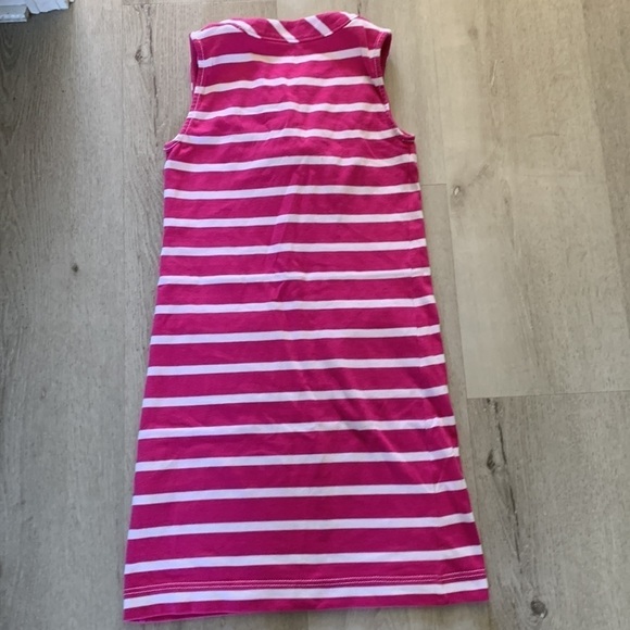 Kate Spade | Tropez Pink White Stripe Cotton Shift Dress size XS bow - Picture 9 of 9
